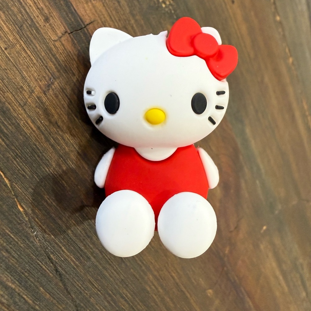 Hello Kitty Red and White Figurine